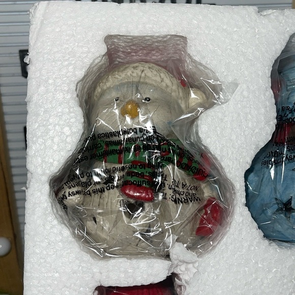 Holiday Bird Tealight Holders New in Box Set of 4 Differnt Birds Candle Holder - Picture 2 of 5